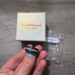 Modern gents men's ring